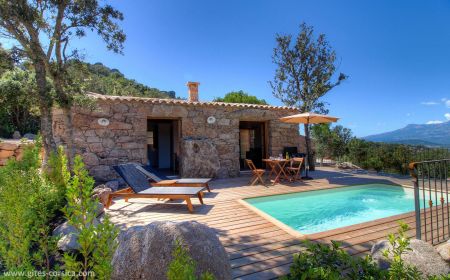 Gite n&deg;25295 Sotta - Corse - Gite &agrave; Sotta, le Sud Corse, labellis&eacute; G&icirc;tes de France : la maison