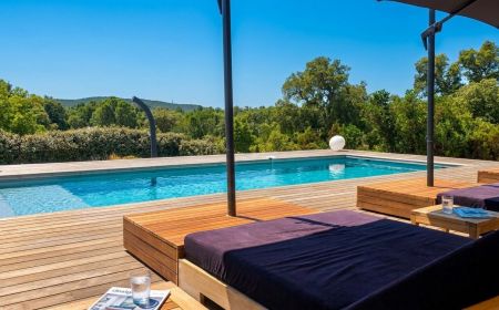 Gite n&deg;26281 Porto-Vecchio - Corse - Gite &agrave; Porto-Vecchio, Corse du sud, labelis&eacute; gite de France : la piscine
