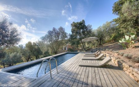 Gite à Figari, Le Sud Corse, en Corse du Sud, labellisé Gites de France : la piscine Gite n°20631 Figari - Corse - Gite à Figari, Le Sud Corse, en Corse du Sud, labellisé Gites de France : la piscine